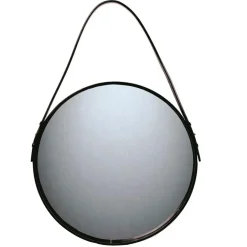 Clearance Ørskov mirror , Ø 50 cm Black