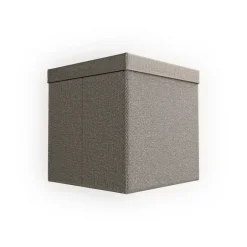 Outlet Rug Solid organizer 30x30x30 cm, Sand Grey