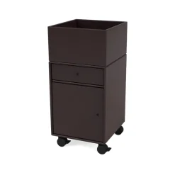 Dressers & Drawer Units|Dressers & Drawer Units^Montana Runner trolley, Balsamic 160 Brown