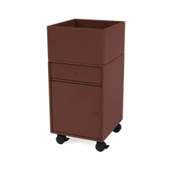 Hot Montana Runner trolley, Masala 155 Brown