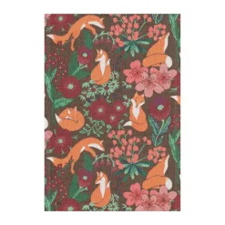 Christmas Hand & Tea Towels^Ekelund Linneväveri Rävdans kitchen towel 35x50 cm, Multi