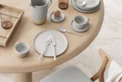 Blomus Sablo egg cup Ø10 cm 2-pack, Cloud GreyBeige