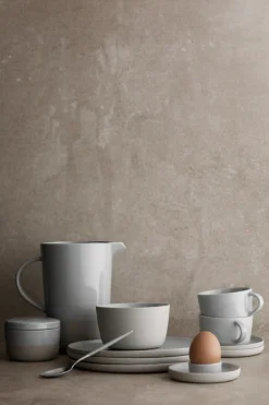 Blomus Sablo egg cup Ø10 cm 2-pack, Cloud GreyBeige
