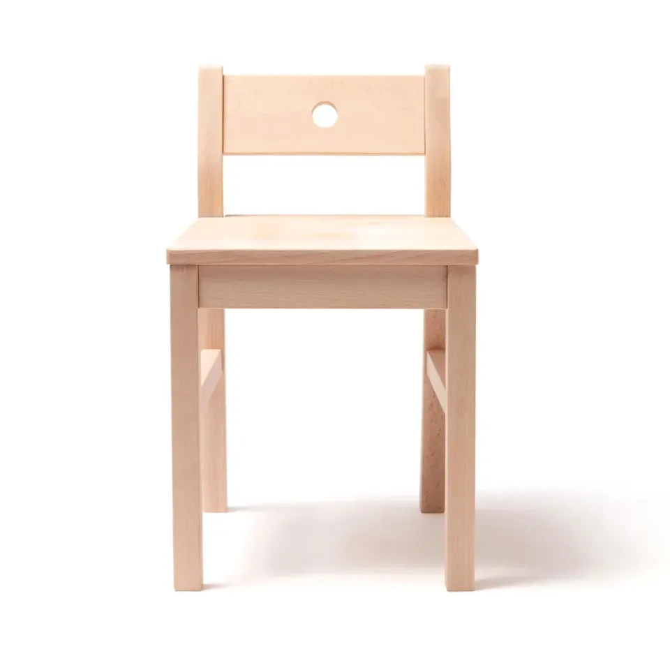Best Kid's Concept Saga blonde chair, Beech Beige