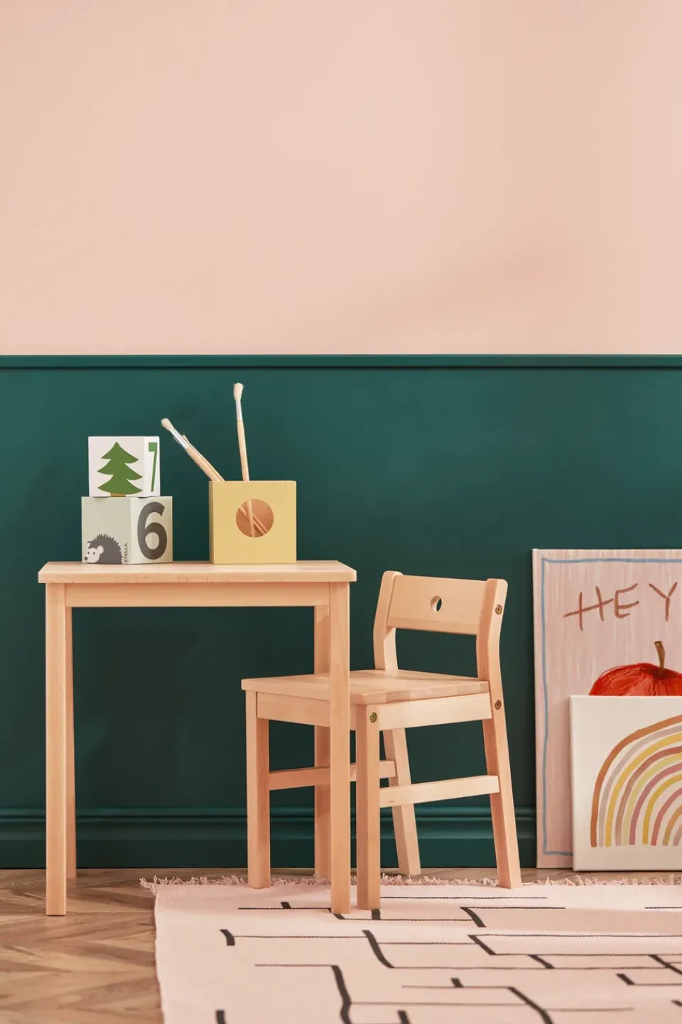 Best Kid's Concept Saga blonde chair, Beech Beige