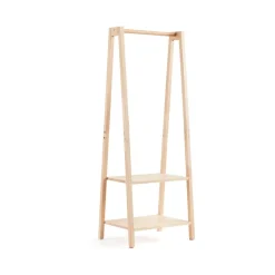 Clothes Racks, Coat Stands & Hangers|Clothes Racks, Coat Stands & Hangers^Kid's Concept Saga blonde hangers, Beech Beige