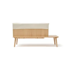 Kid's Concept Saga blonde sofa, Beech Beige