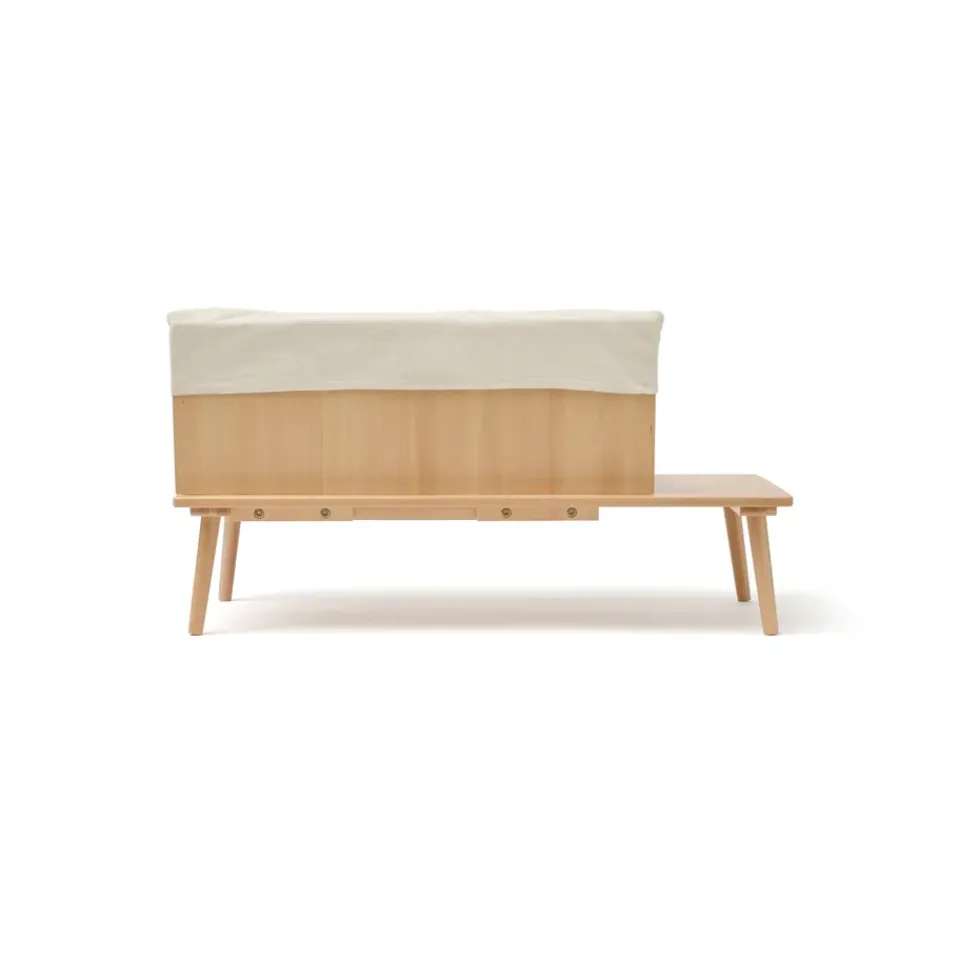 Kid's Concept Saga blonde sofa, Beech Beige
