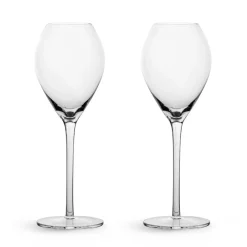 Champagne Glasses^Sagaform Saga champagne glass 2-pack, Clear Transparent