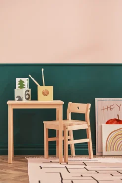 Best Kid's Concept Saga table, Beech Beige