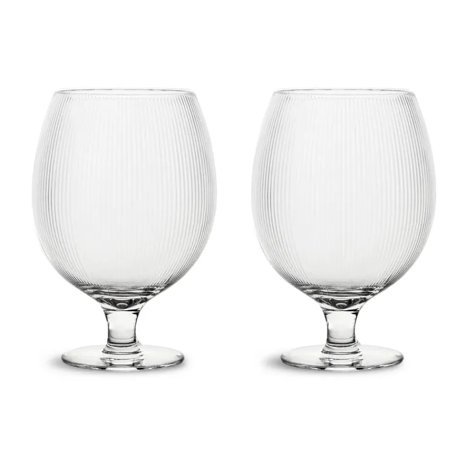 Sale Sagaform Blanka beer glass 50 cl 2-pack, Clear Transparent