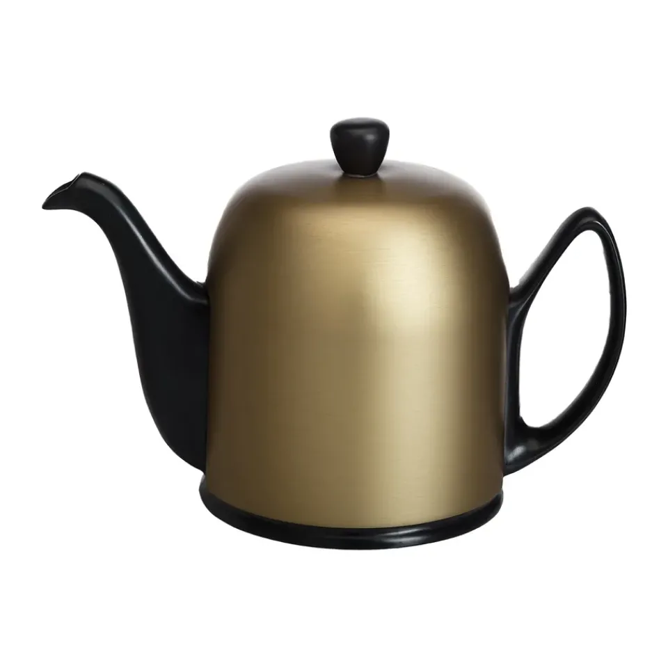 Sale Degrenne Salam teapot 1 L, Noir bronze Gold-coloured