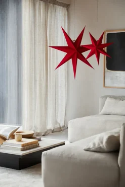 Christmas Stars^Watt & Veke Sally advent star Ø60 cm, Red