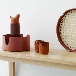 Decorative Accessories|Decorative Trays^Normann Copenhagen Salon tray Ø 40 cm, rust OrangeRed