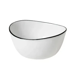 Breakfast Bowls^Broste Copenhagen Salt bowl without dots, Ø 10 cm White