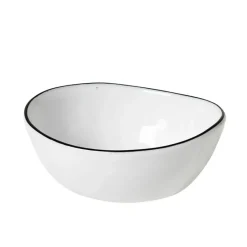 Breakfast Bowls^Broste Copenhagen Salt bowl without dots, Ø 7.5 cm White