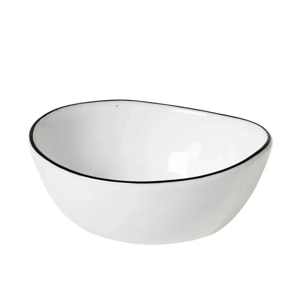 Breakfast Bowls^Broste Copenhagen Salt bowl without dots, Ø 7.5 cm White
