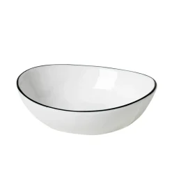 Serving Bowls^Broste Copenhagen Salt bowl without dots, Ø 12.5 cm White