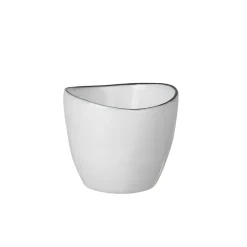 Outlet Broste Copenhagen Salt egg cup, 3.5 cm BlackWhite