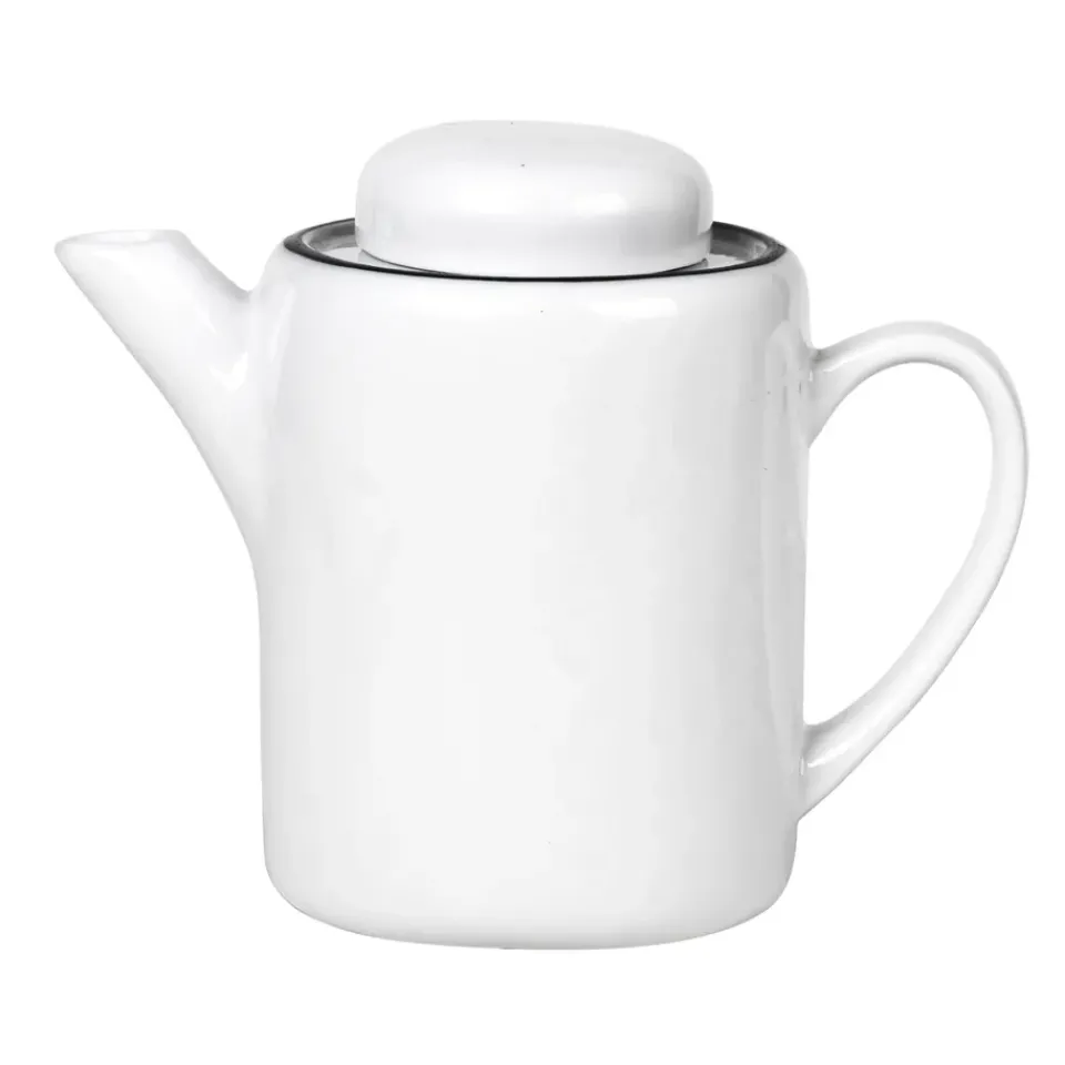 Online Broste Copenhagen Salt teapot, 130 cl BlackWhite