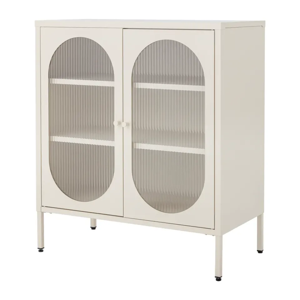 Online Bloomingville Salvo cabinet 80x40x90 cm, Nature, metal Beige