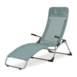 Fiam Samba sun lounger, Sage Green