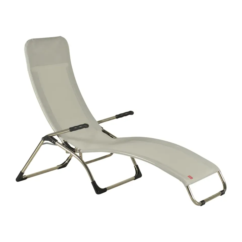 Seating^Fiam Samba sun lounger, WhiteGrey