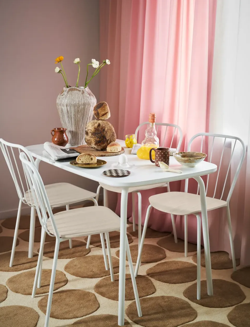 Chairs^Maze Same Chair stool, - oak White