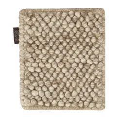 Material Samples Sample flock wool rug, Beige