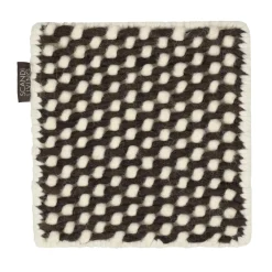 New Material Samples Sample Hill wool rug, White-brown WhiteBrown