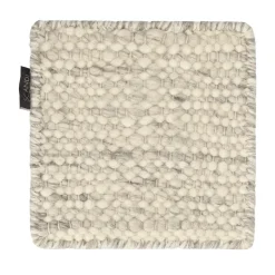 Rug Samples^Material Samples Sample Matt Fawn wool rug, White