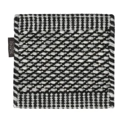 Best Material Samples Sample Matt Lea wool rug, Black