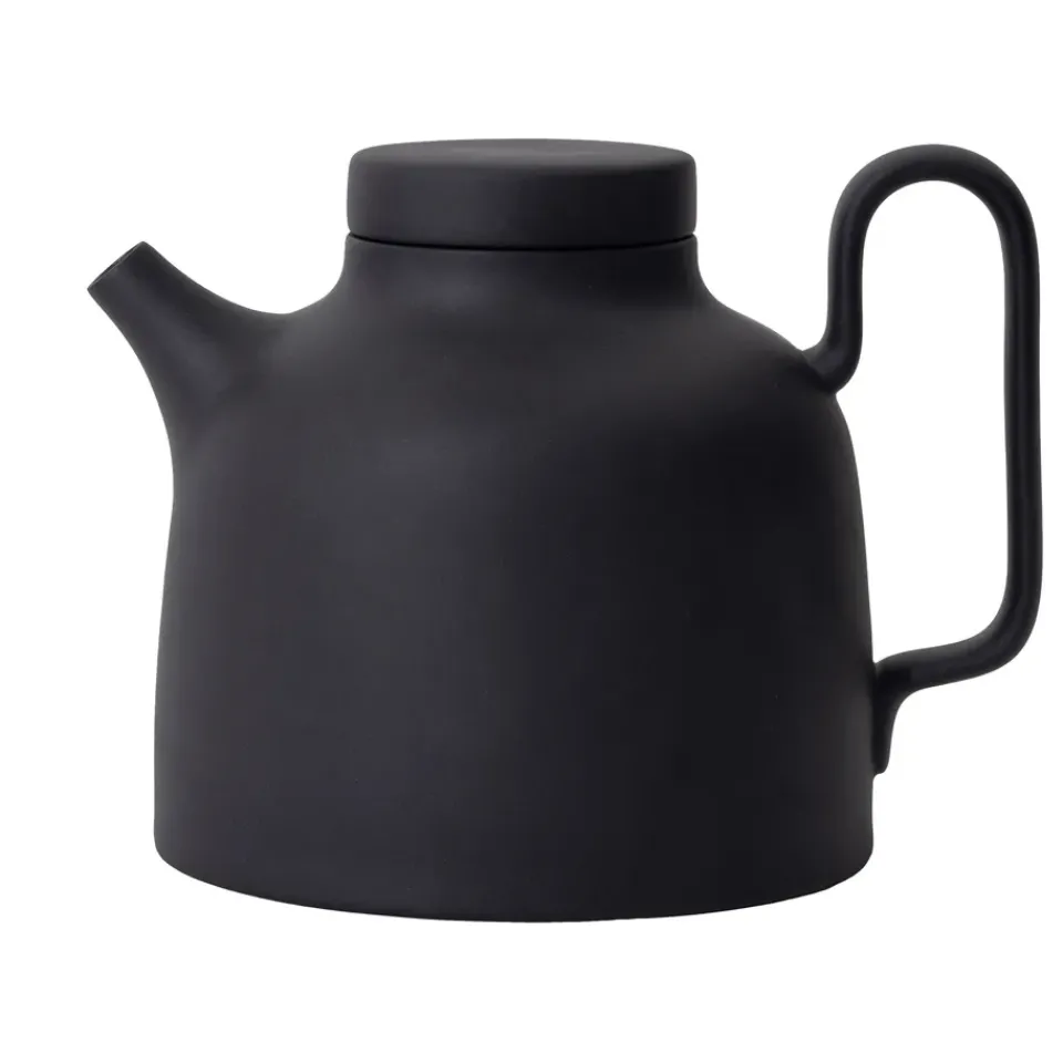 Clearance Design House Stockholm Sand teapot 65 cl, clay Black