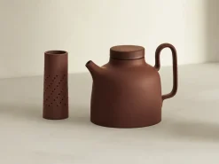 Hot Design House Stockholm Sand teapot 65 cl, clay Red