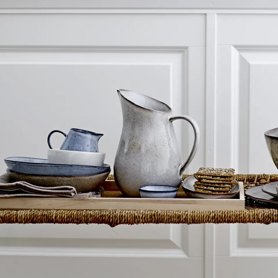 Deep Plates^Bloomingville Sandrine deep plate, Grey