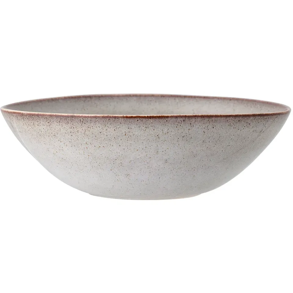 Salad Bowls|Serving Bowls^Bloomingville Sandrine serving bowl 32 cm, light Grey