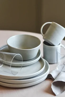 Outlet Scandi Living Sandsbro small plate, Light , Ø20 cm Grey