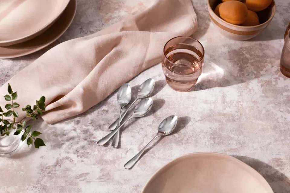 Online Robert Welch Sandstone teaspoon smooth, Stainless steel Silver-coloured