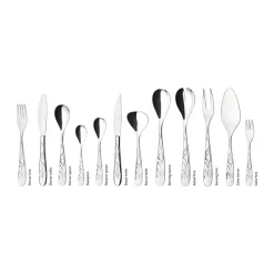 Best Hardanger Bestikk Sanna cake set, 7 pieces Silver-coloured