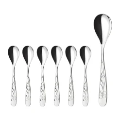 Dessert Cutlery^Hardanger Bestikk Sanna dessert set, 7 pieces Silver-coloured