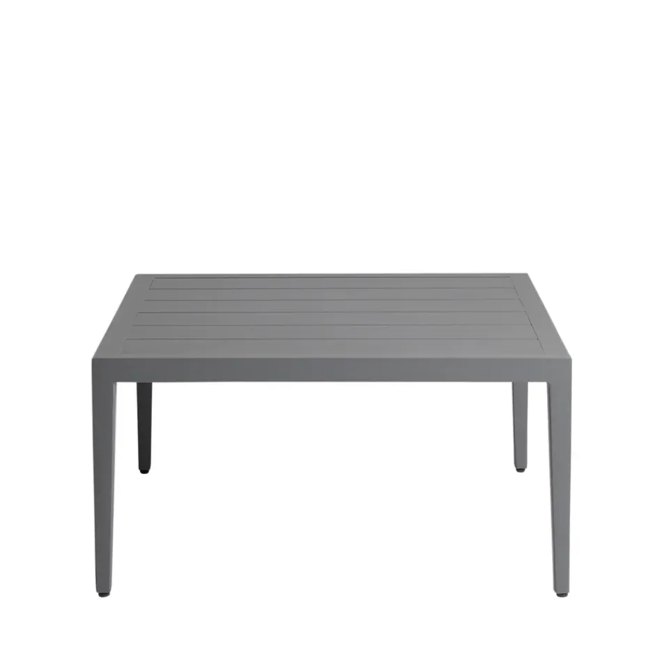 Sale 1898 Santander coffee table 78x78x40 cm, aluminum Grey