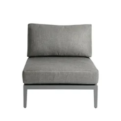 Garden Sofas & Garden Benches|Outdoor Lounge Furniture^1898 Santander modul sofa center module, Grey
