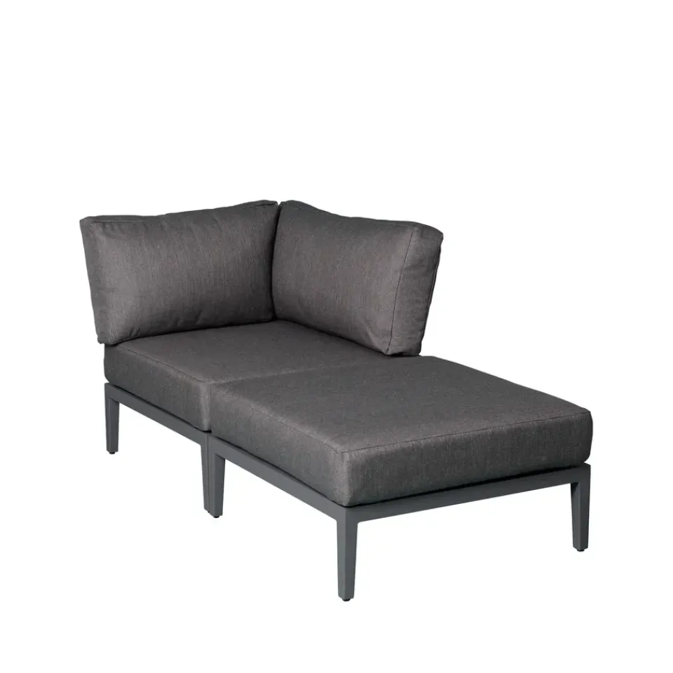 Outlet 1898 Santander modul sofa corner module, Grey