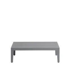 Discount 1898 Santander side table 75x43x24 cm, aluminum Grey