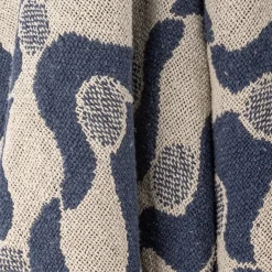 Cotton Blankets & Throws|Wool Blankets & Throws^Bloomingville Santena throw 130x160 cm, Blue
