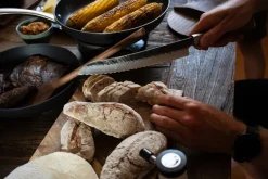 Bread Knives^Satake Ame bread knife, 23 cm Silver-coloured