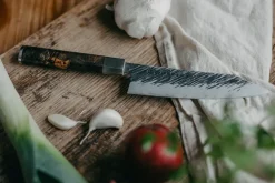 Chef Knives^Satake Ame Bunka knife, 15 cm Silver-coloured
