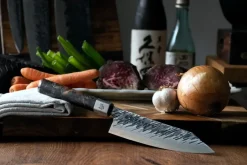 Chef Knives^Satake Ame Bunka knife, 15 cm Silver-coloured
