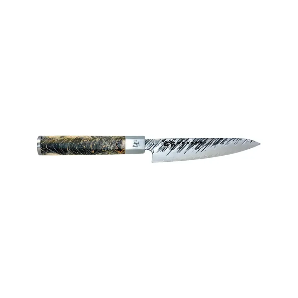 Hot Satake Ame peeling knife, 12 cm Silver-coloured