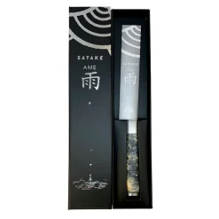 Hot Satake Ame peeling knife, 12 cm Silver-coloured